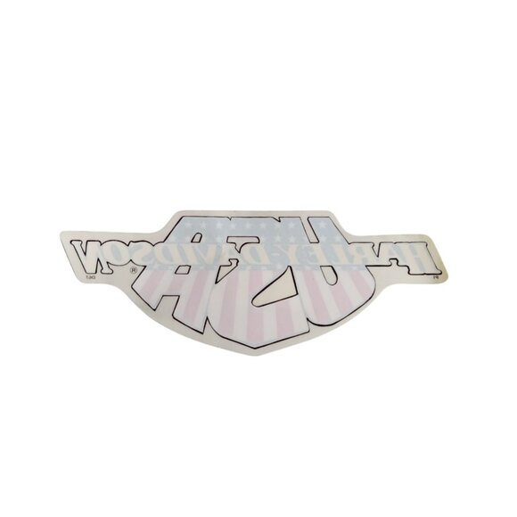 Vintage Harley Davidson Decal Sticker USA (Inside) Rare - Picture 2 of 9